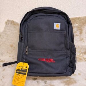 Carhartt Foundry Series Backpack Dark Gray 18hx12wx6d Rain Defender Embroidered